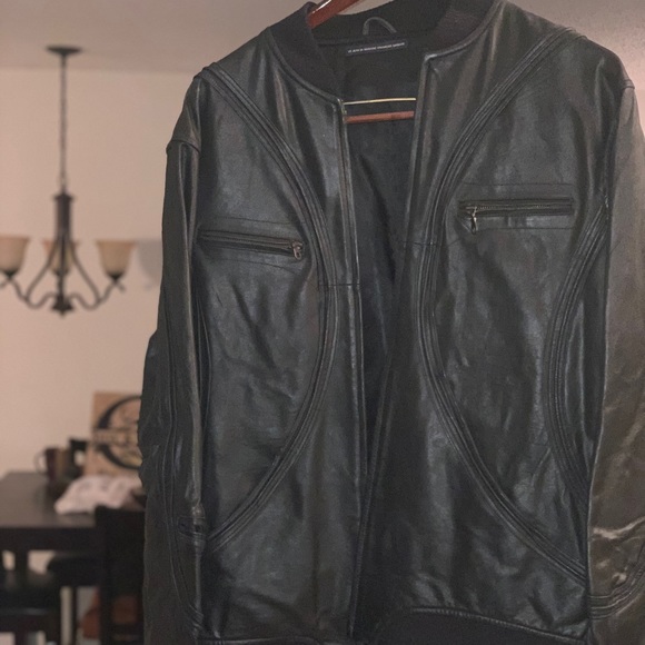Marithe Francois Girbaud Other - Leather  motorcycle bomber jacket